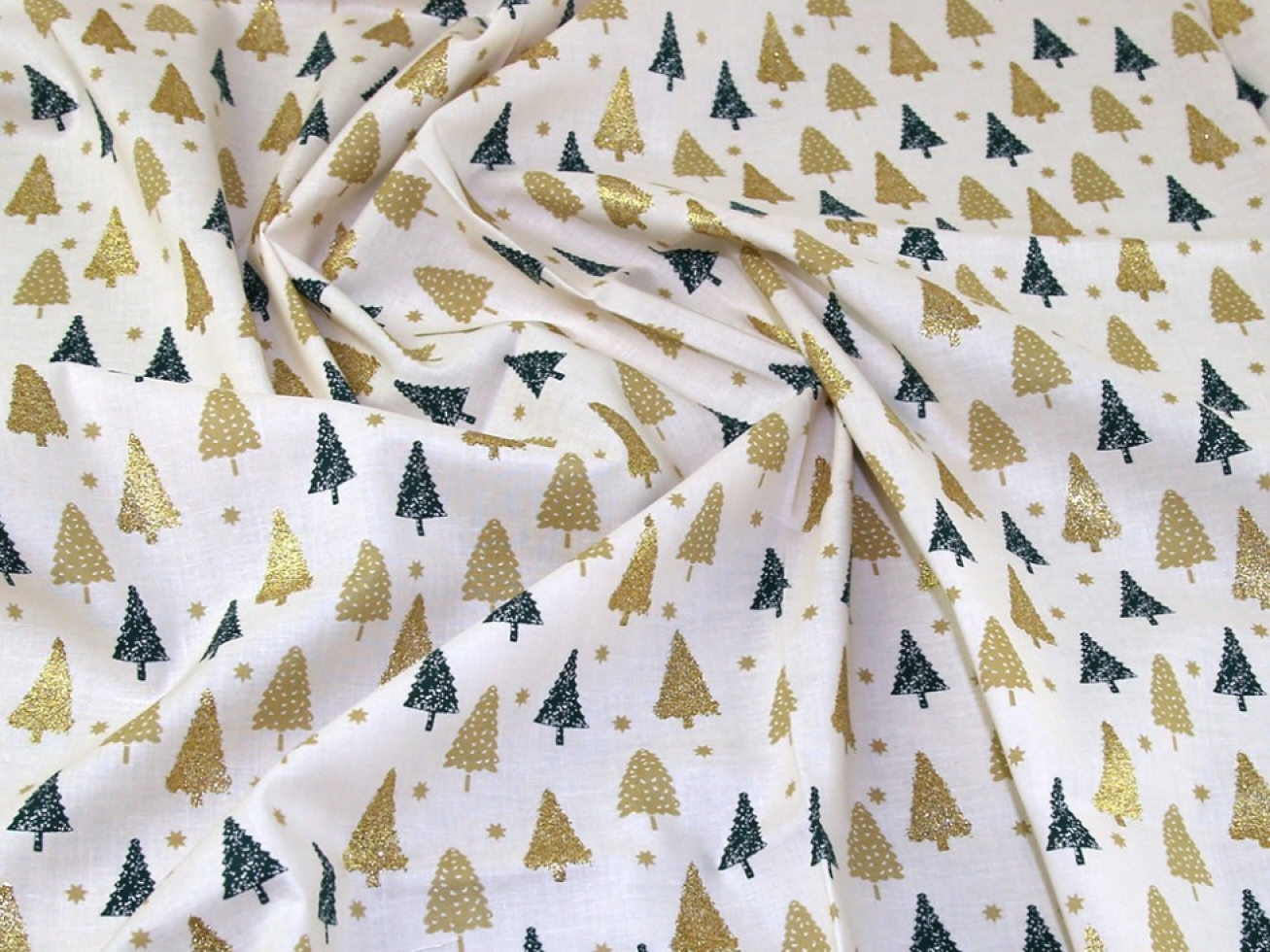 100% Cotton Fabric Cream