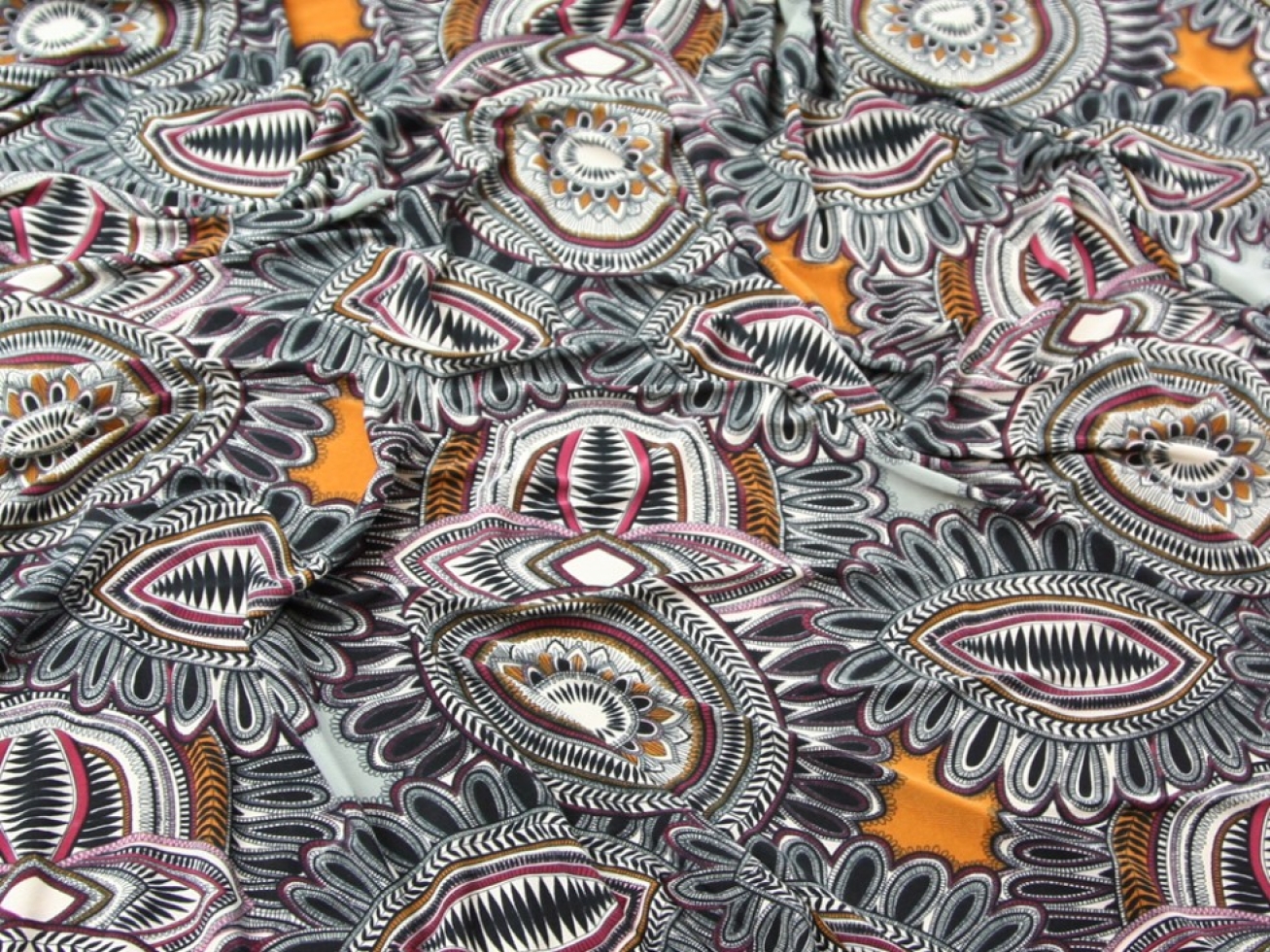 ITY Silky Stretch Knit Fabric Wine