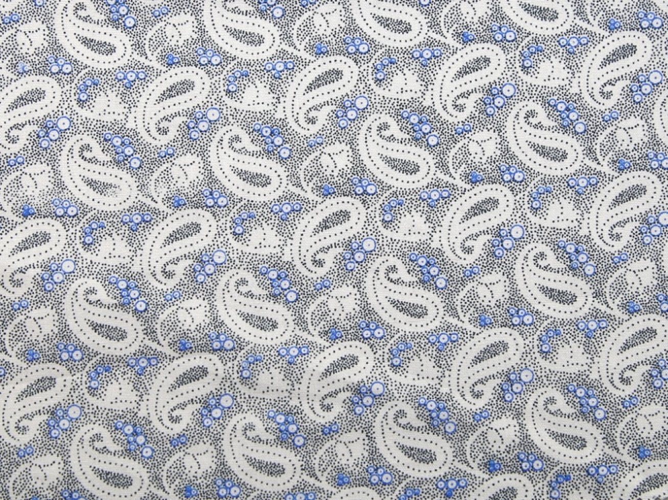 100% Cotton Poplin Fabric Blue
