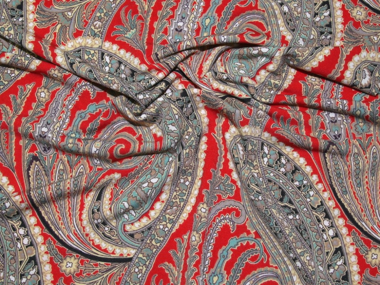 ITY Silky Stretch Knit Fabric Red
