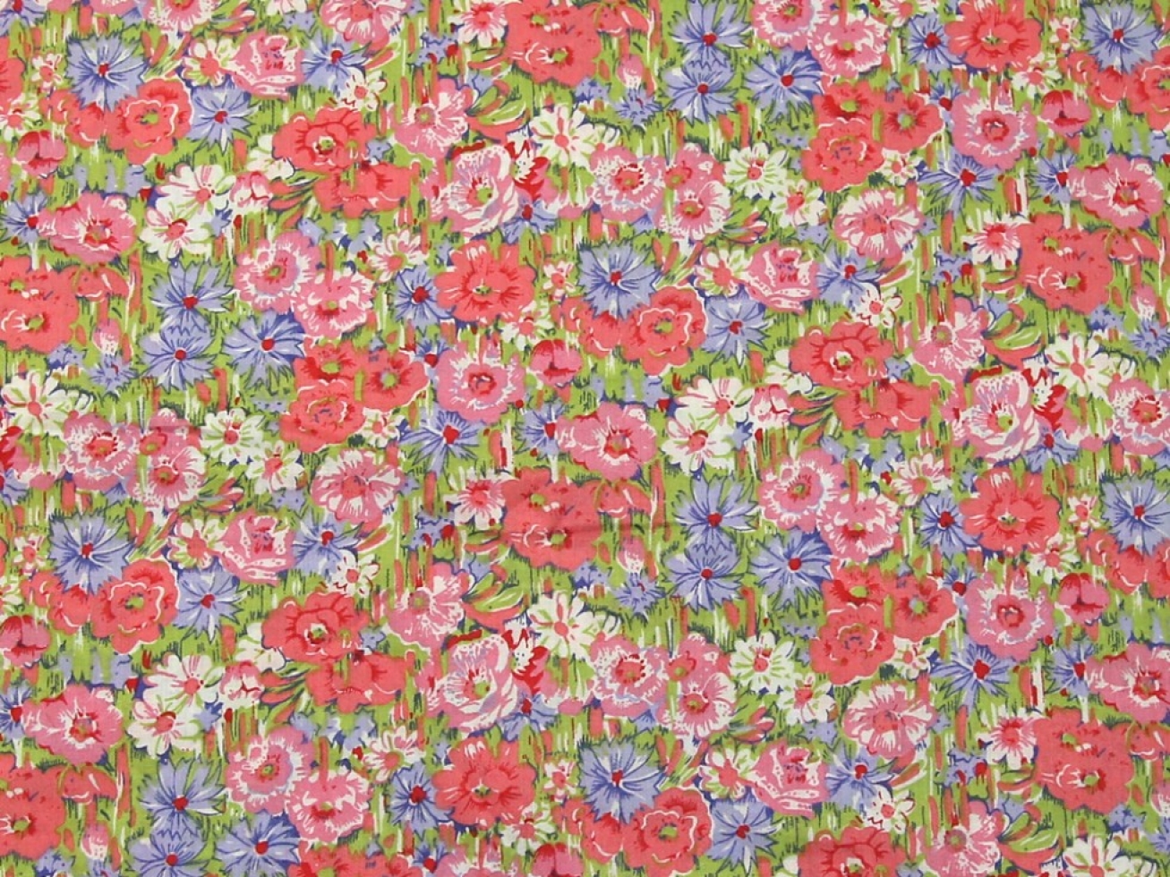 Cotton Lawn Fabric Pink