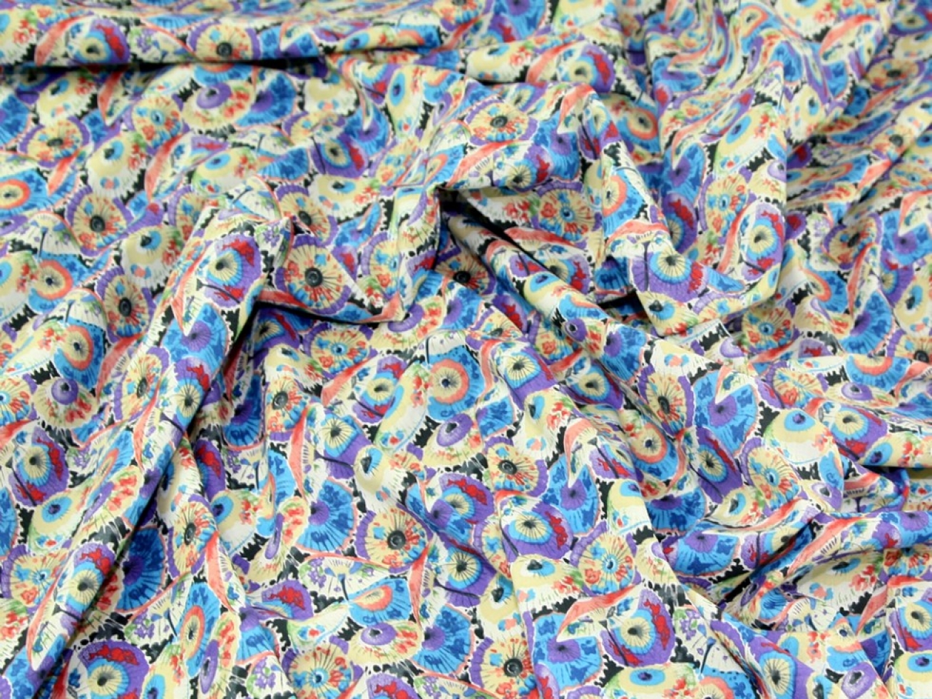 Cotton Lawn Fabric Purple