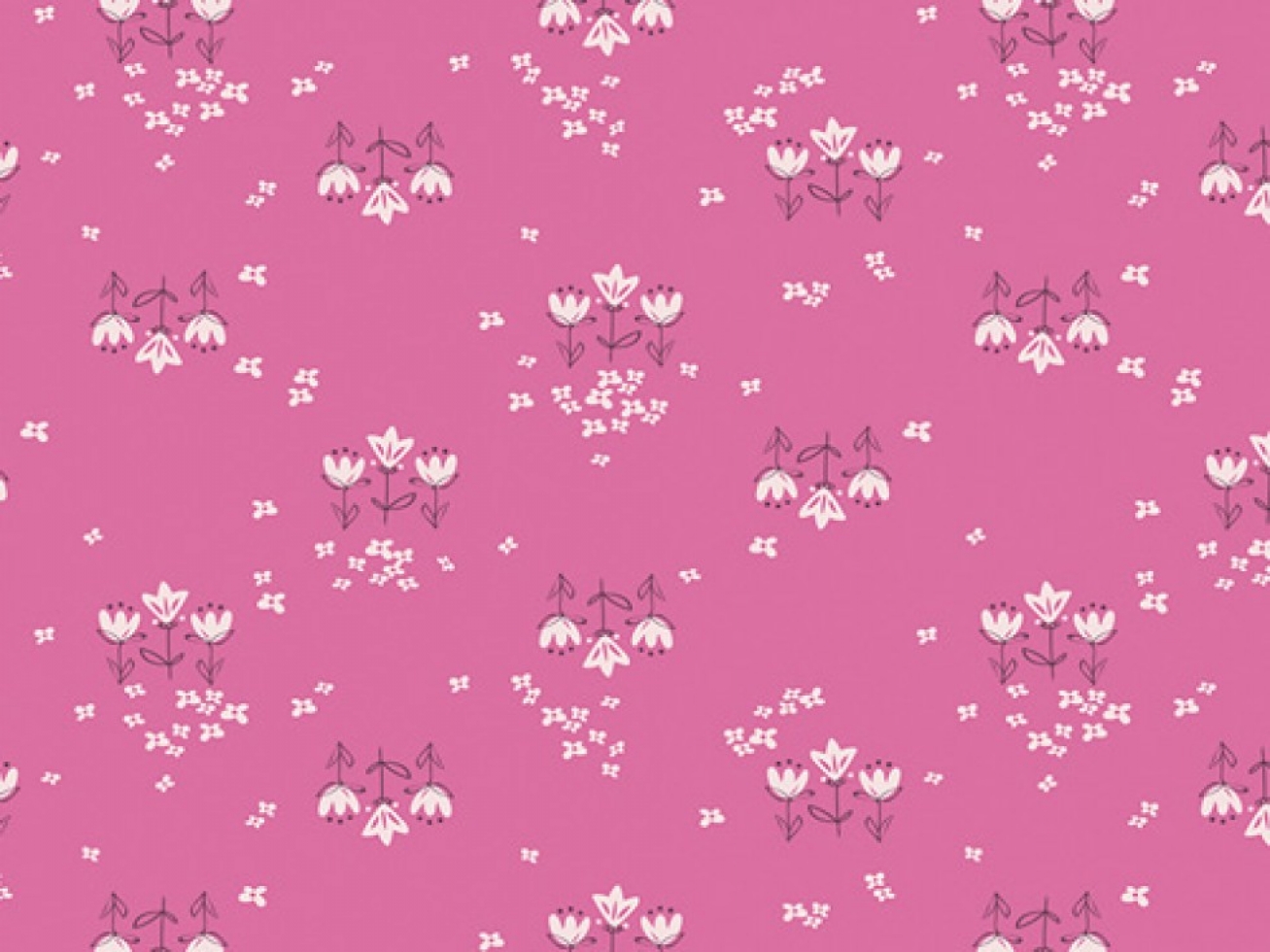Art Gallery Fabrics Playground 100% Cotton Poplin Fabric Pinktense