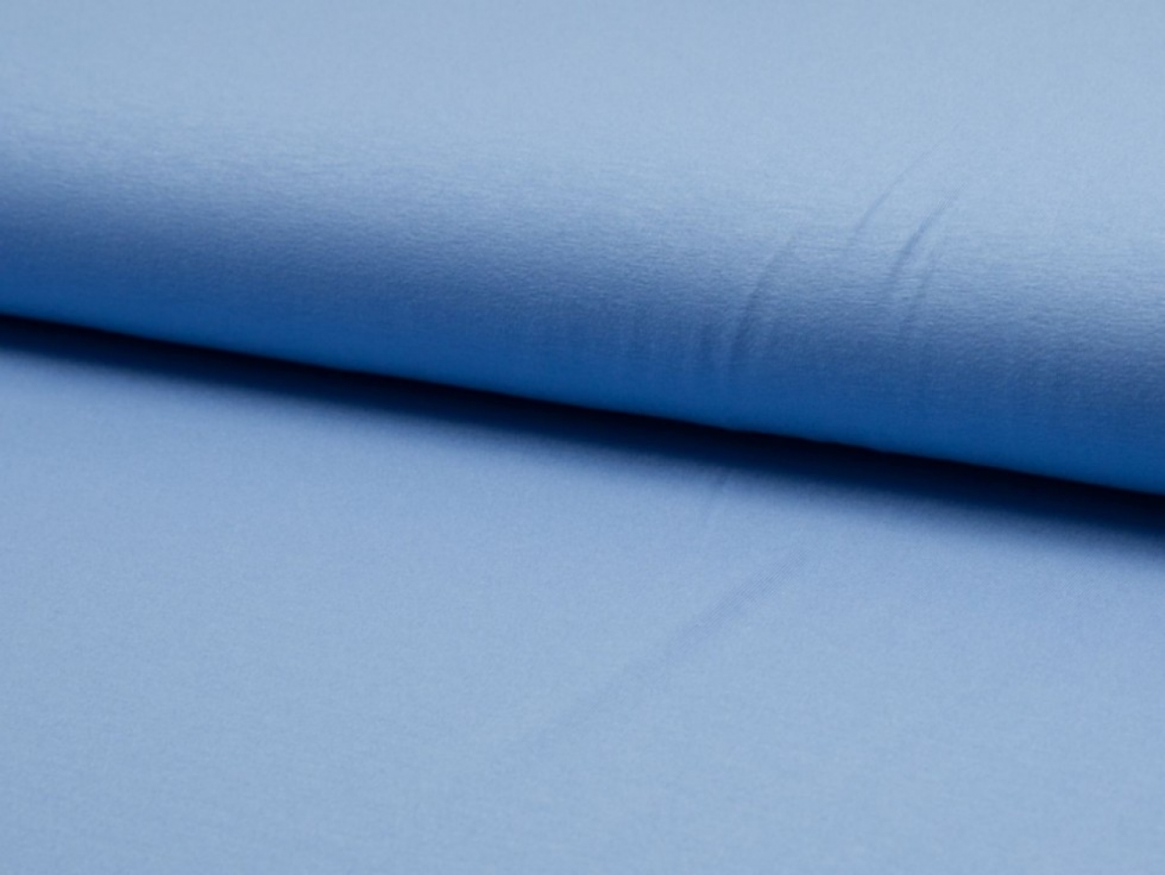 Luxury Viscose Jersey Stretch Knit Fabric Sky Blue