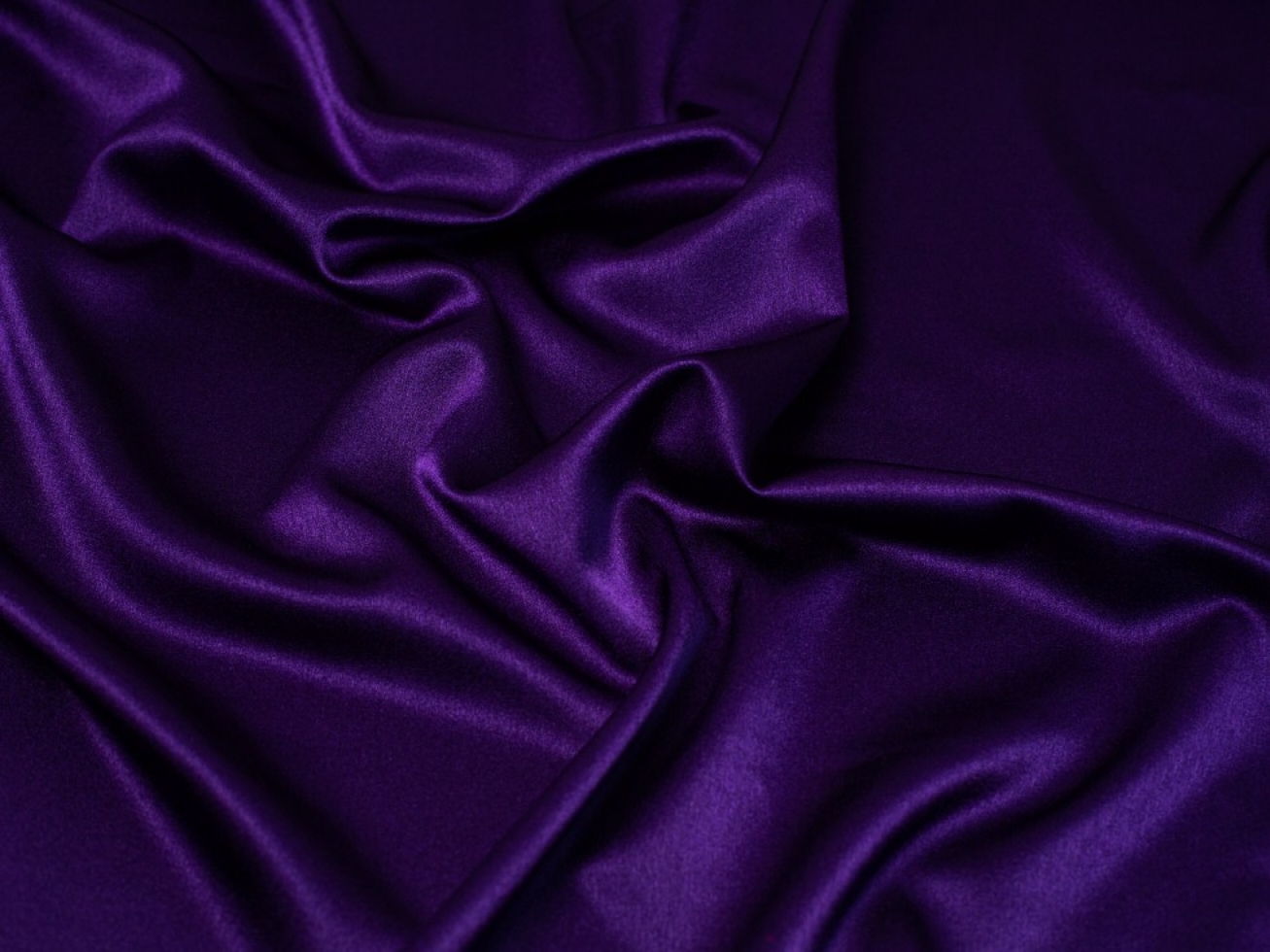 Minerva Core Range Prada Stretch Woven Satin Crepe Fabric Purple