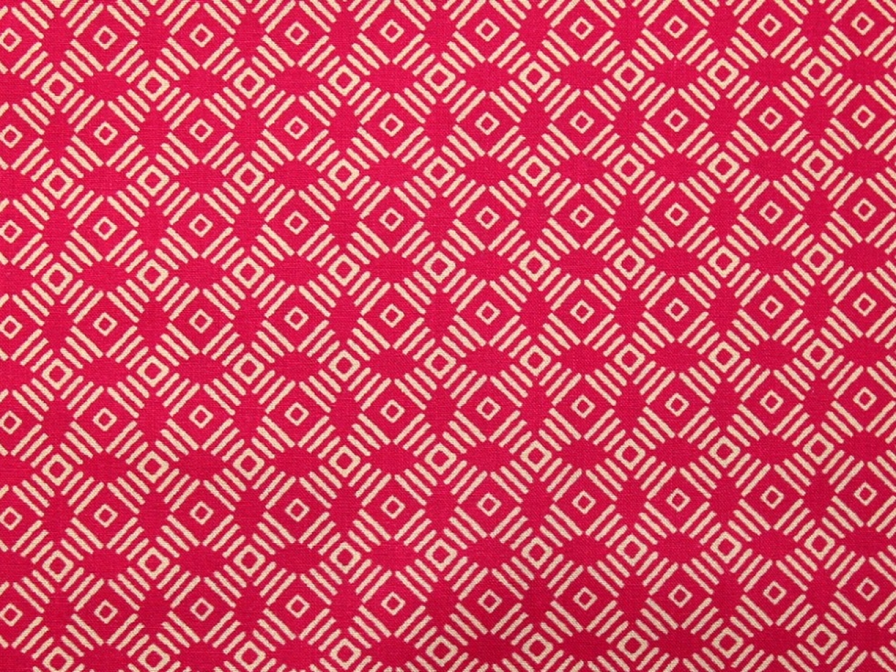 Stof France 100% Cotton Fabric Pink