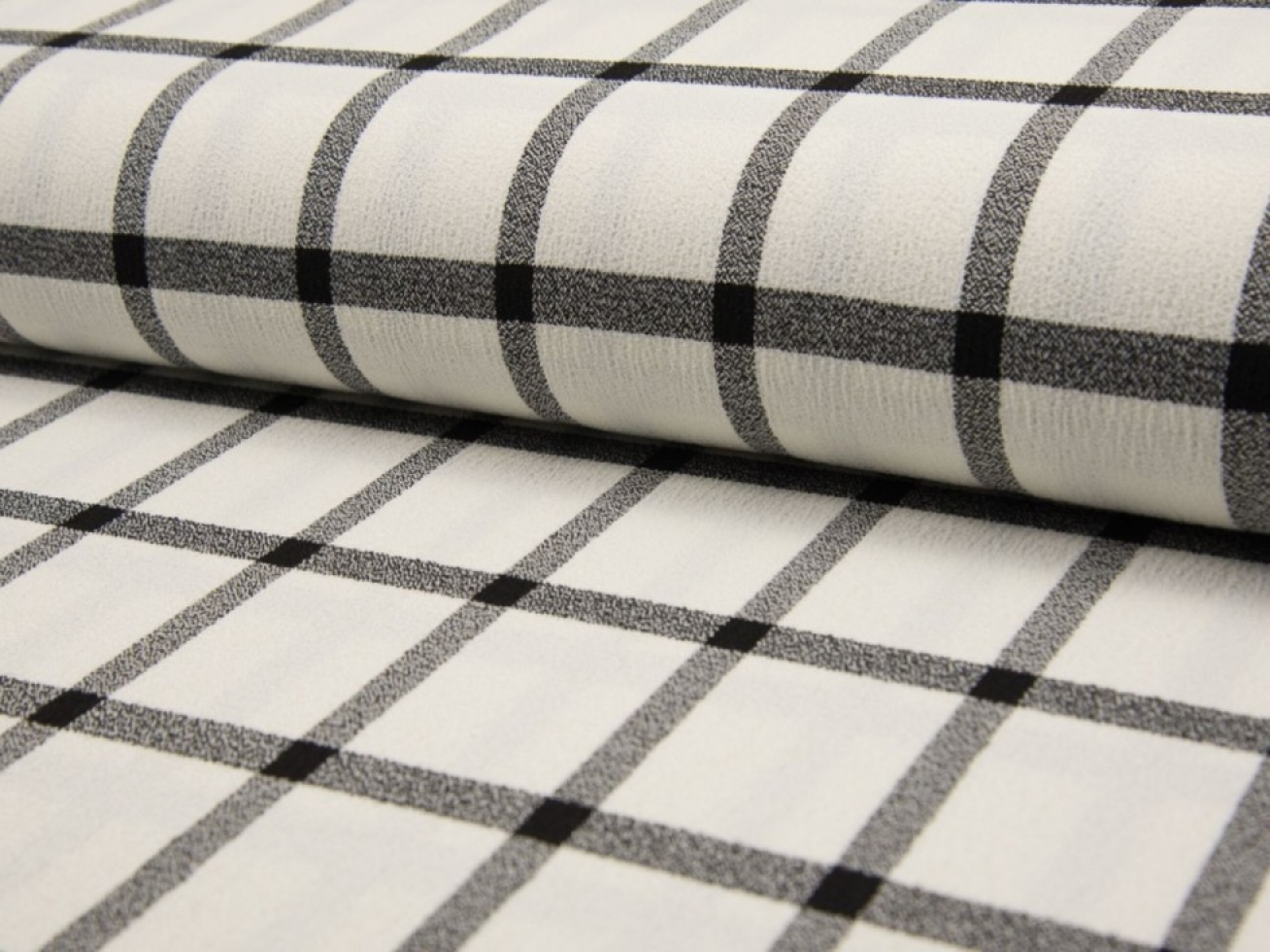 Yarn Dyed Suiting Fabric Cream