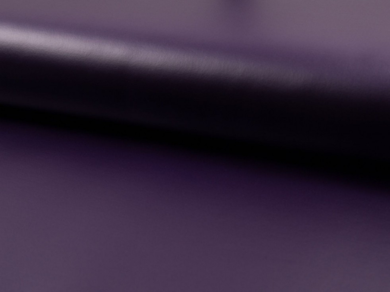 PU Coated Scuba Stretch Knit Fabric Purple