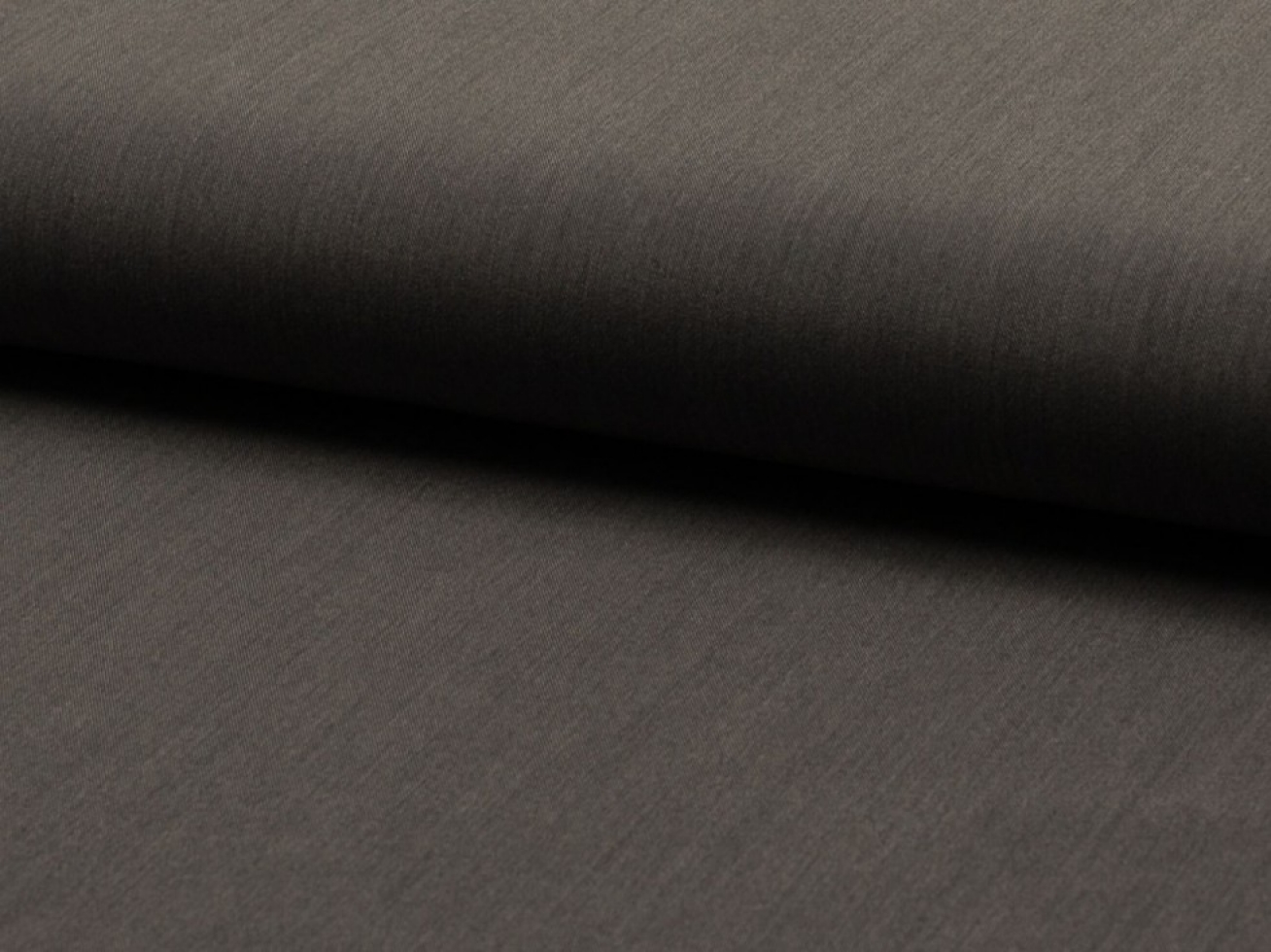 Waterfall Twill Stretch Woven Suiting Fabric Mid Grey Melange