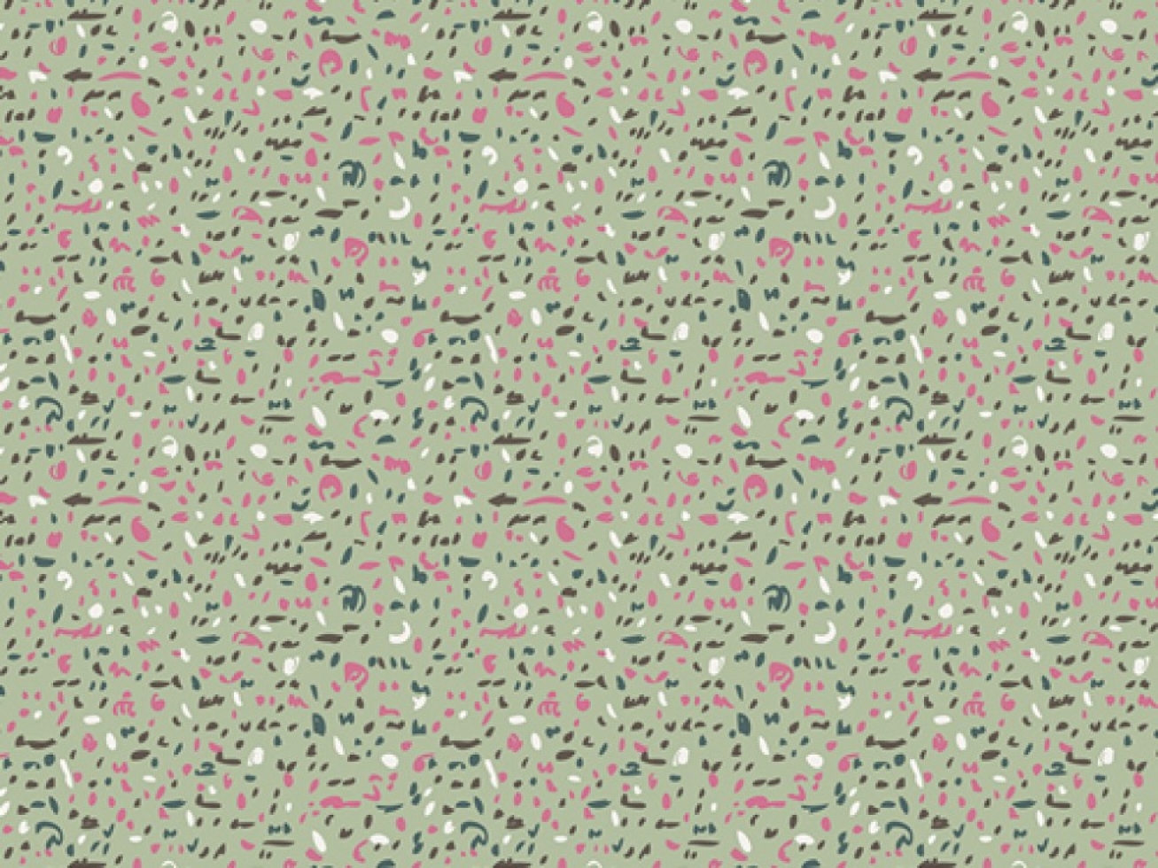 Art Gallery Fabrics Sketchbook 100% Cotton Poplin Fabric Jade