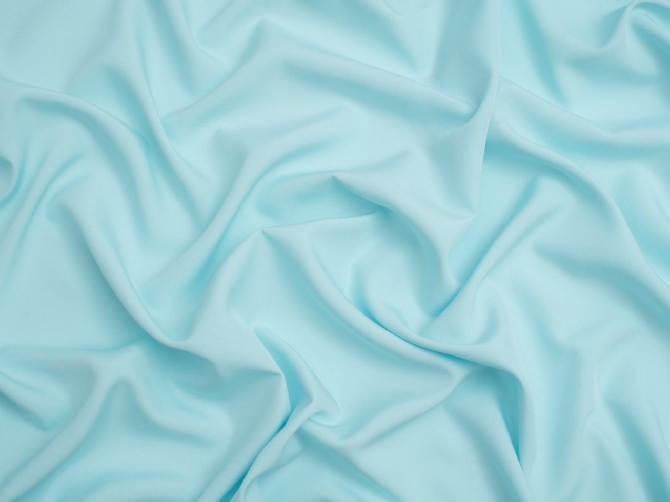 Minerva Core Range Soft Touch Crepe Fabric Sky Blue