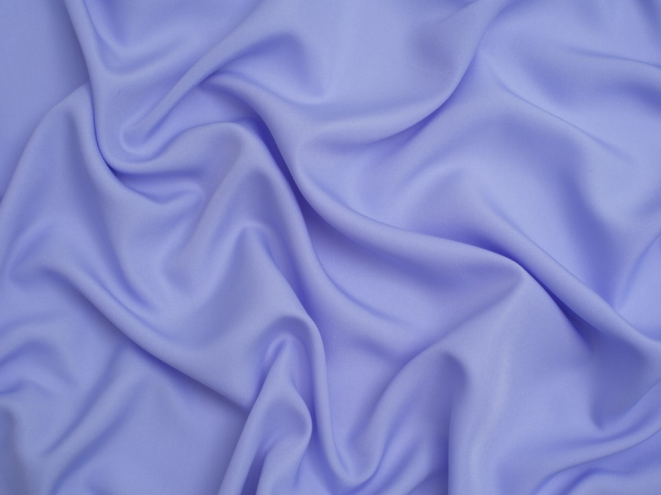 Minerva Core Range Soft Touch Crepe Fabric Periwinkle