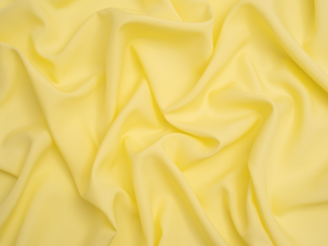 Minerva Core Range Soft Touch Crepe Fabric Lemon Zest