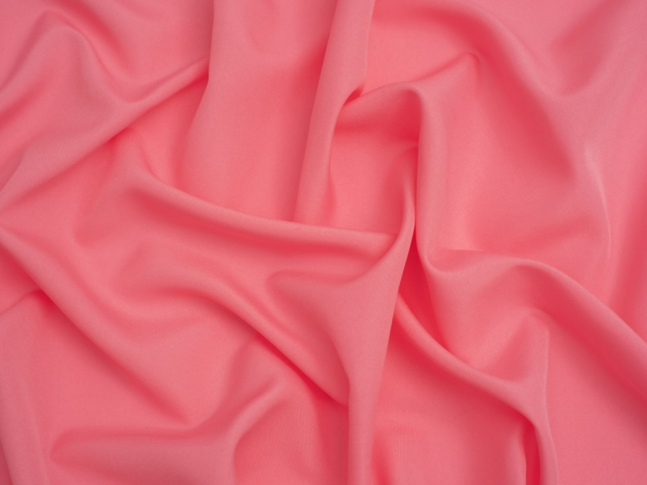 Minerva Core Range Soft Touch Crepe Fabric Punch Pink