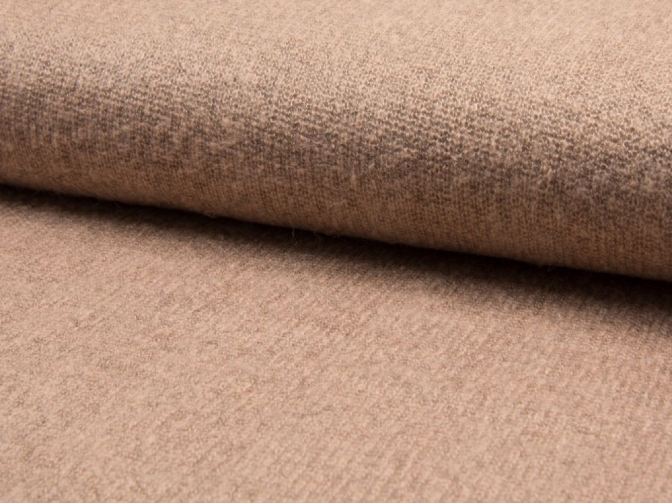 Loose Sweater Knit Stretch Fabric Salmon