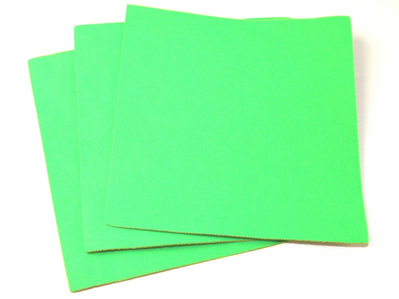 Thick Felt Fabric Super Bright Green