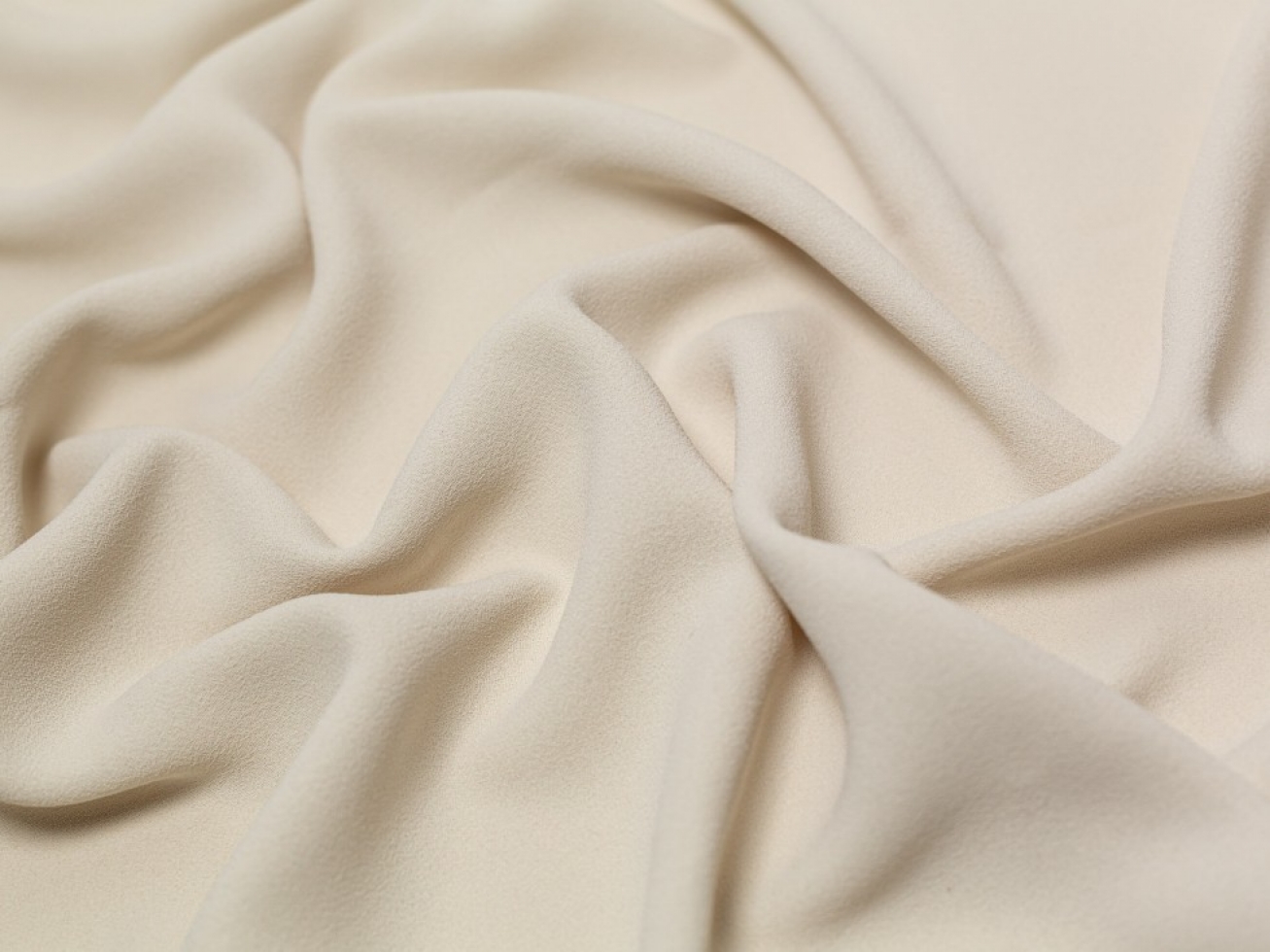Minerva Core Range Heavy Triple Crepe Fabric Putty