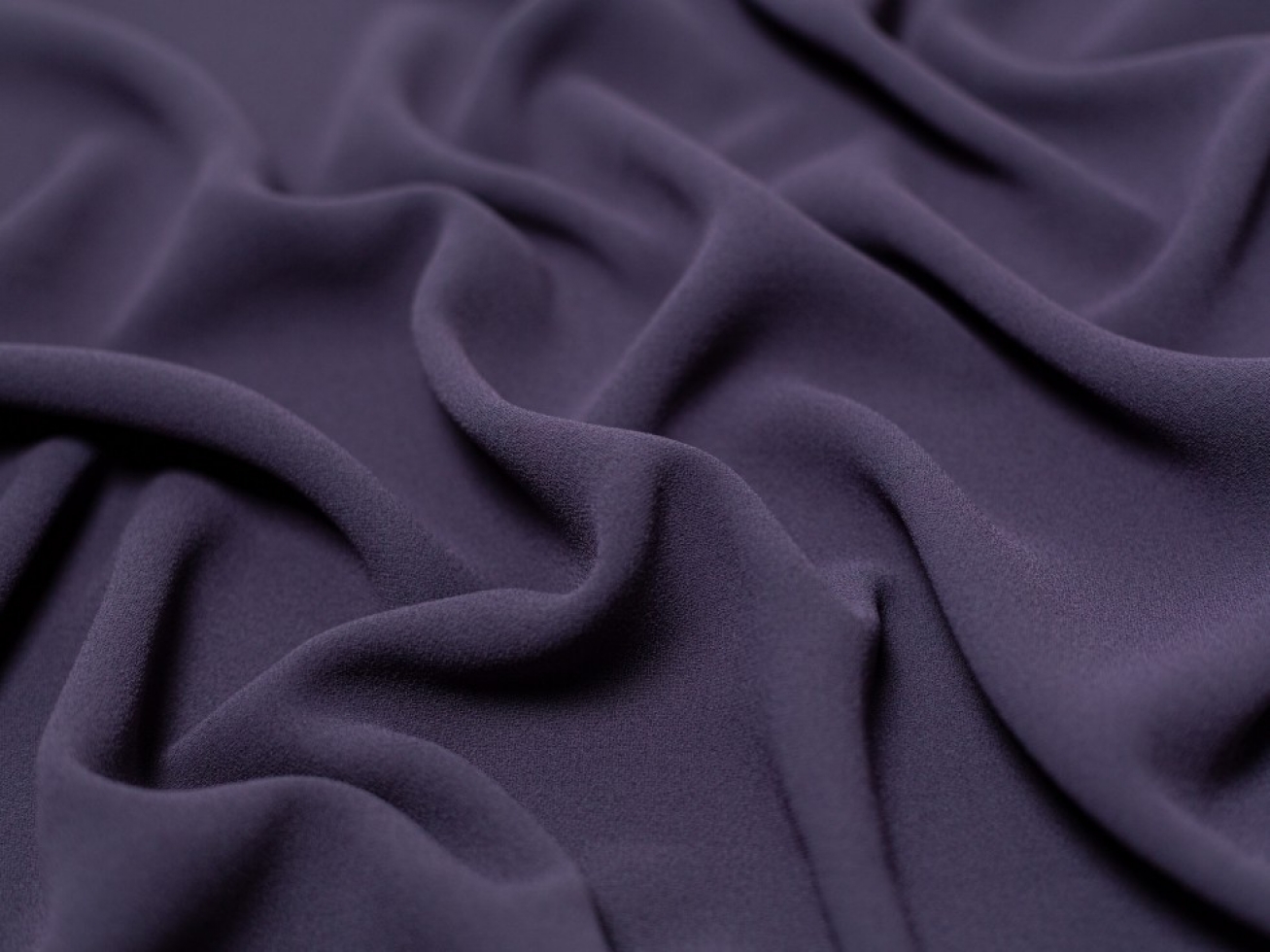 Minerva Core Range Heavy Triple Crepe Fabric Slate Grey