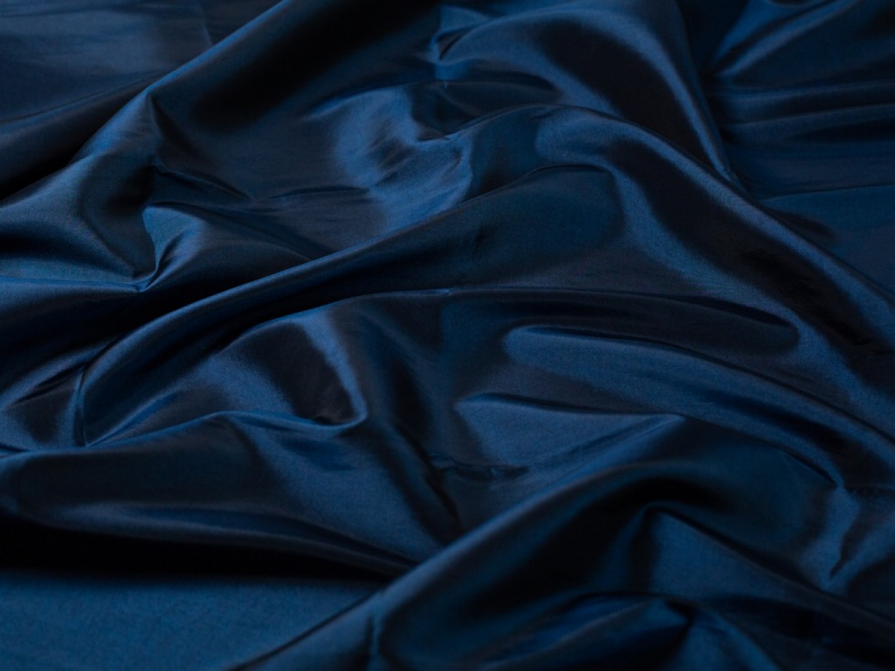 Minerva Core Range Two Tone Shot Taffeta Fabric Midnight