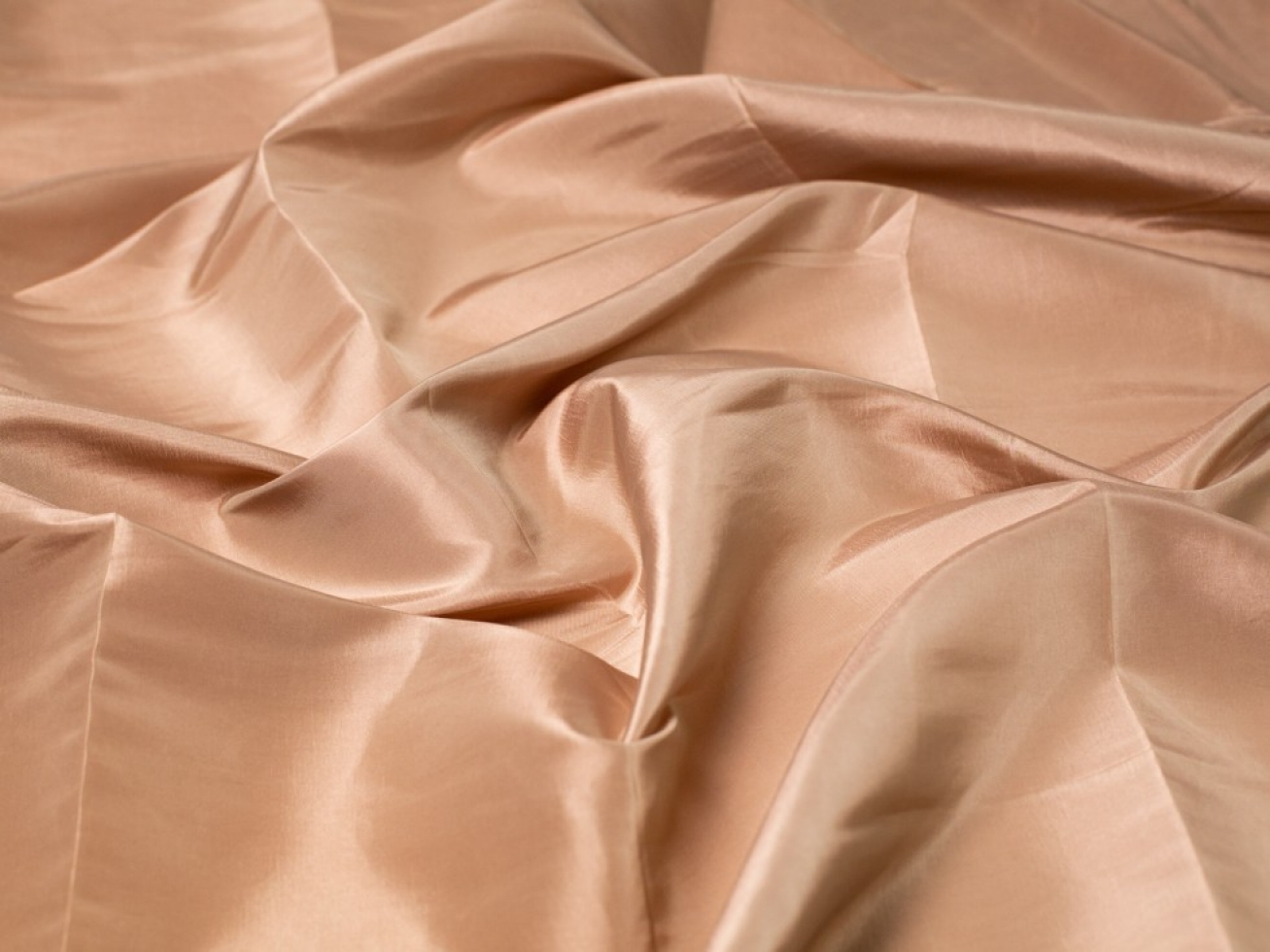 Minerva Core Range Two Tone Shot Taffeta Fabric Beige