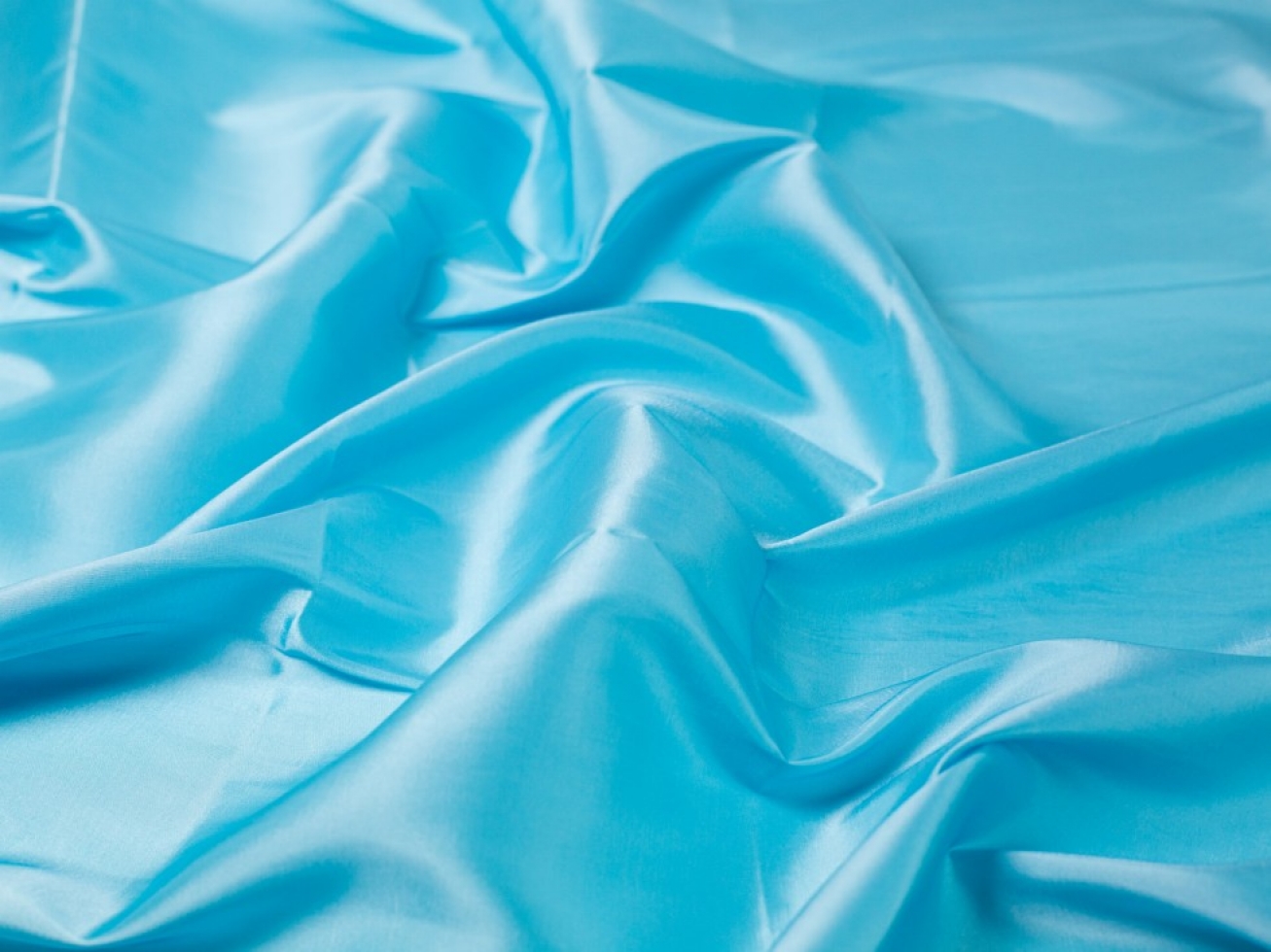 Minerva Core Range Two Tone Shot Taffeta Fabric Baby Blue