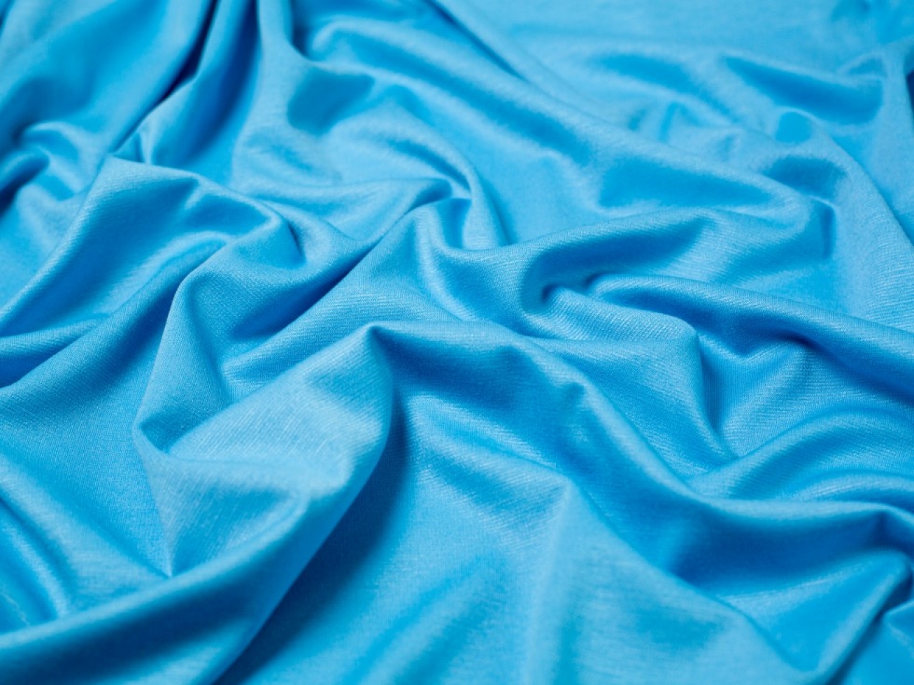 Minerva Core Range Soft Ponte Roma Double Stretch Knit Fabric Cornflower Blue