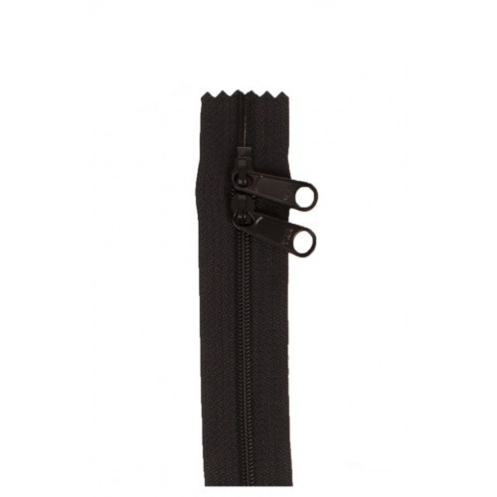 By Annie 2 Way Bag Zips Fastener Black