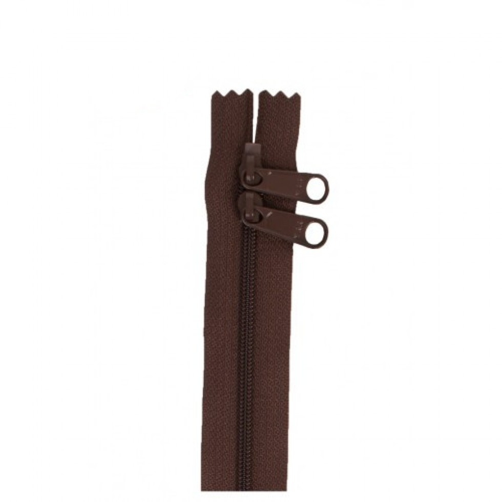 By Annie 2 Way Bag Zips Fastener Sable Brown
