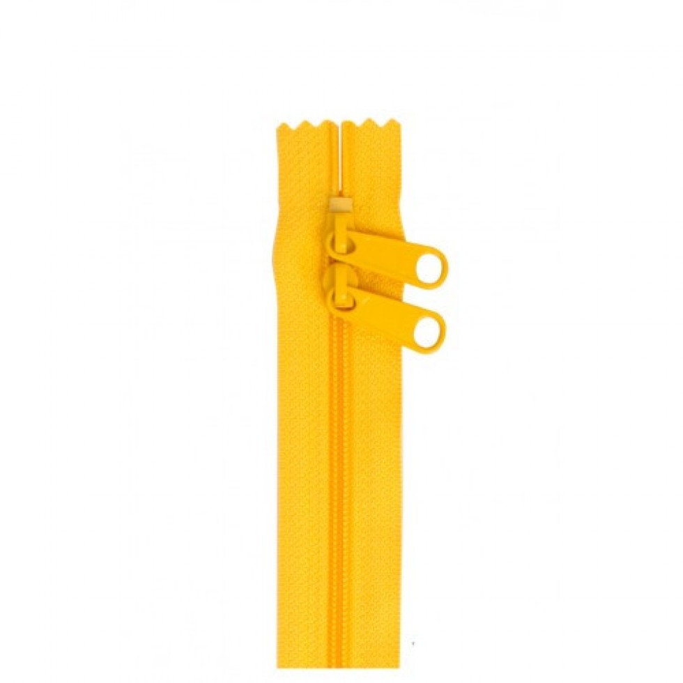 By Annie 2 Way Bag Zips Fastener Buttercup Yellow