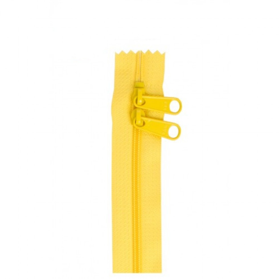 By Annie 2 Way Bag Zips Fastener Dandelion Yellow