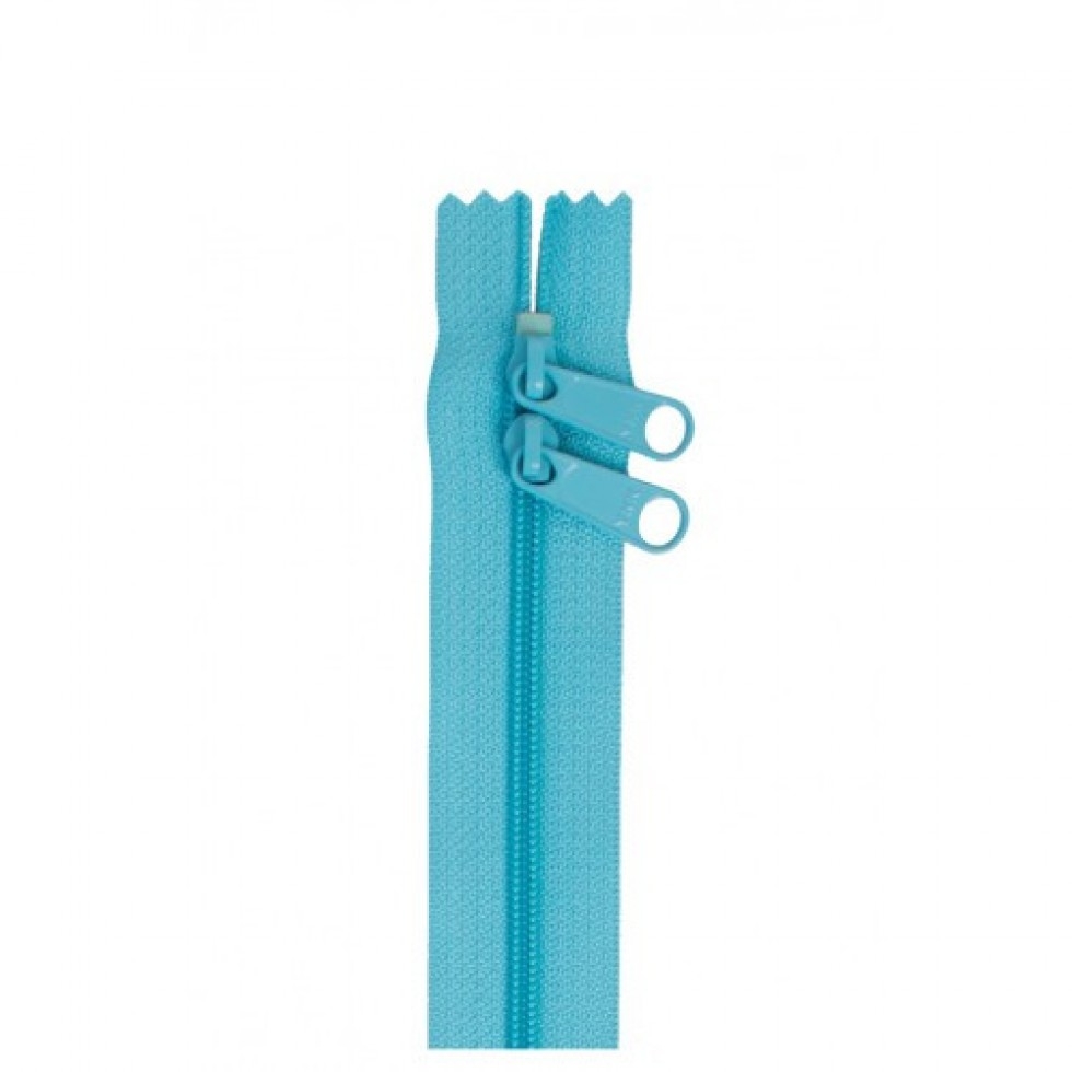 By Annie 2 Way Bag Zips Fastener Parrot Blue