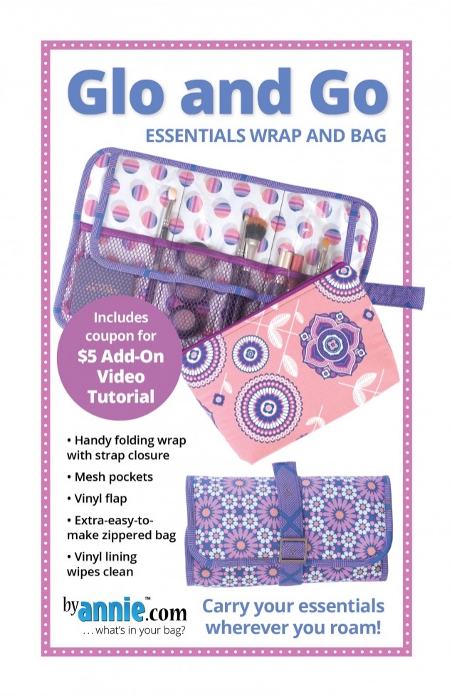 By Annie Paper Sewing Pattern Glo and Go Bag