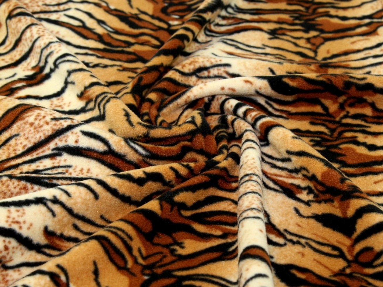Polar Fleece Fabric Brown