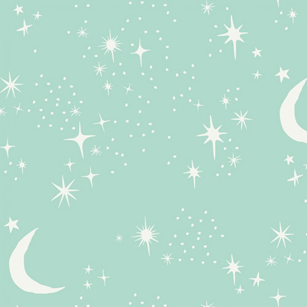 Art Gallery Fabrics Stargazer 100% Cotton Poplin Fabric Twinkly Phases