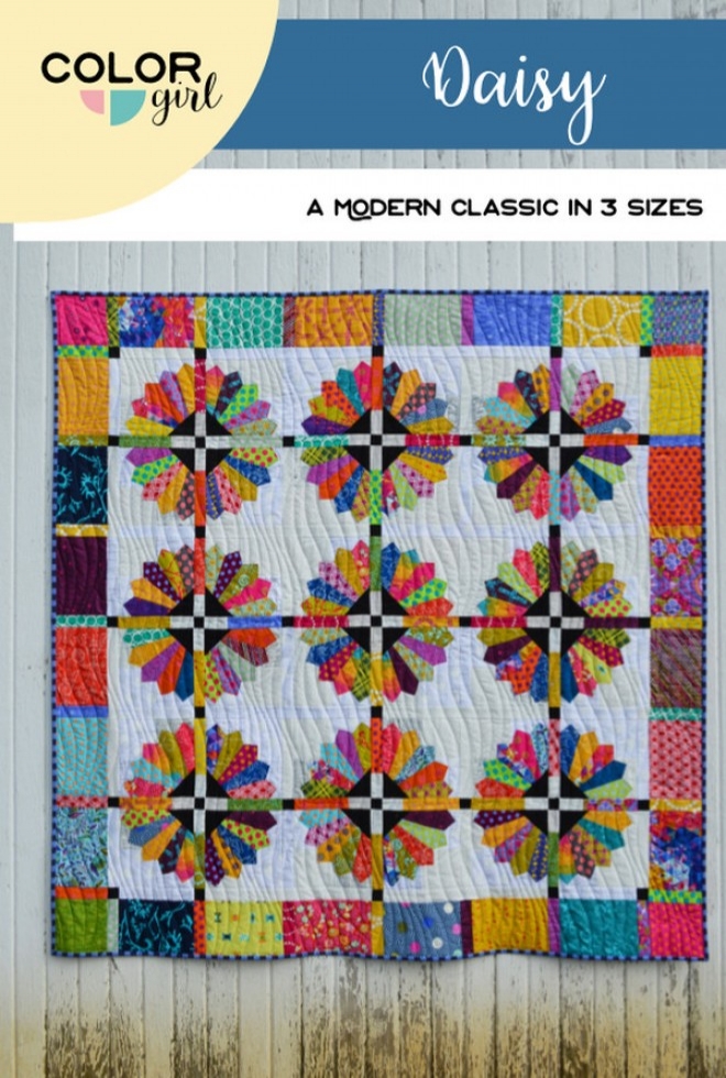 Color Girl Quilting Pattern Daisy