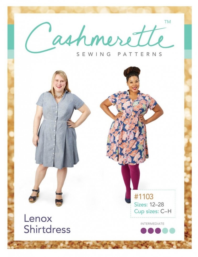Cashmerette Paper Sewing Pattern Lenox Shirtdress
