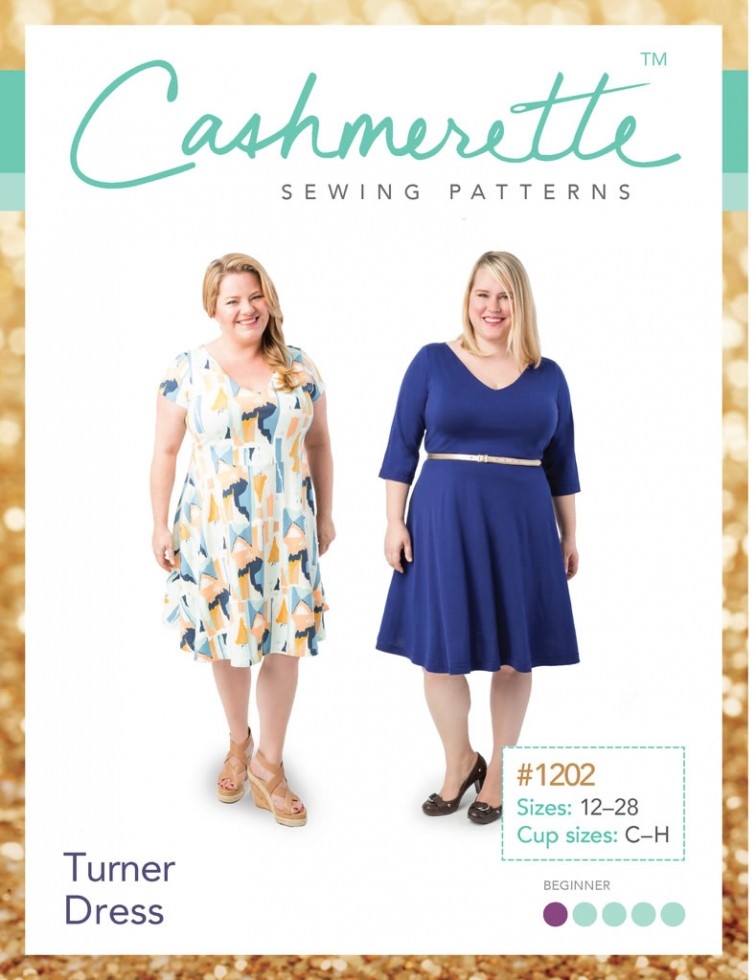 Cashmerette Paper Sewing Pattern Turner Dress