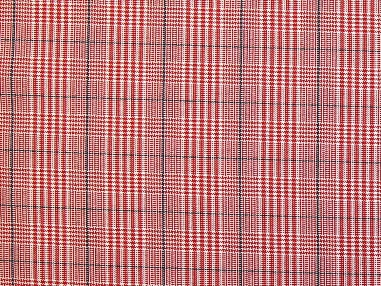Polyester Suiting Fabric Red