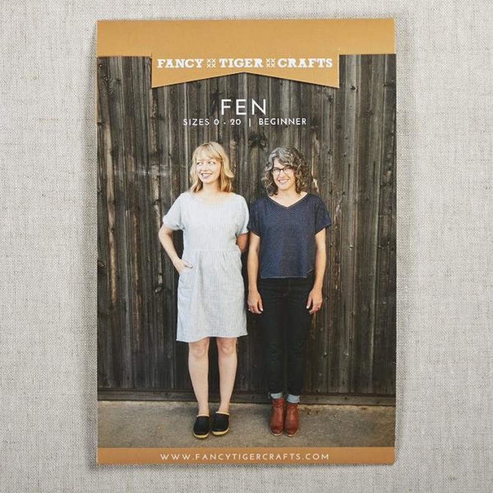 Fancy Tiger Crafts Paper Sewing Pattern Fen Top & Dress