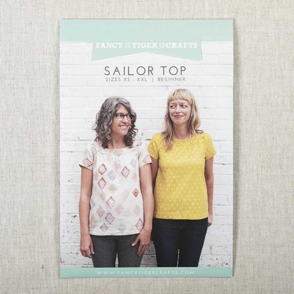 Fancy Tiger Crafts Paper Sewing Pattern Cordyline Top
