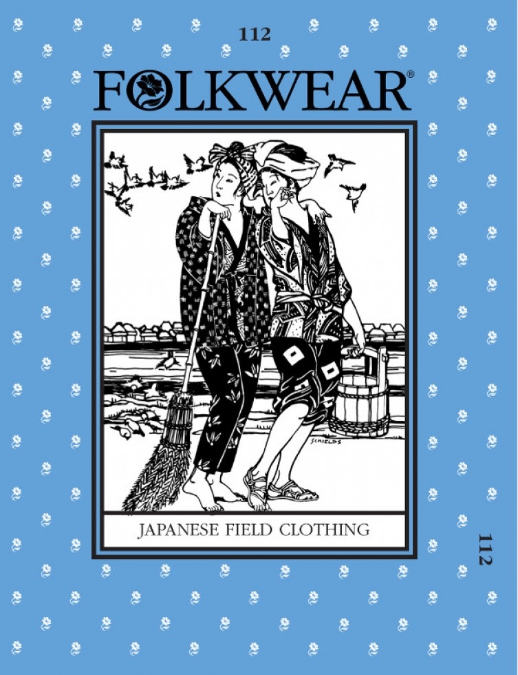 Folkwear Patterns Paper Sewing Pattern Japanese Field Clothing