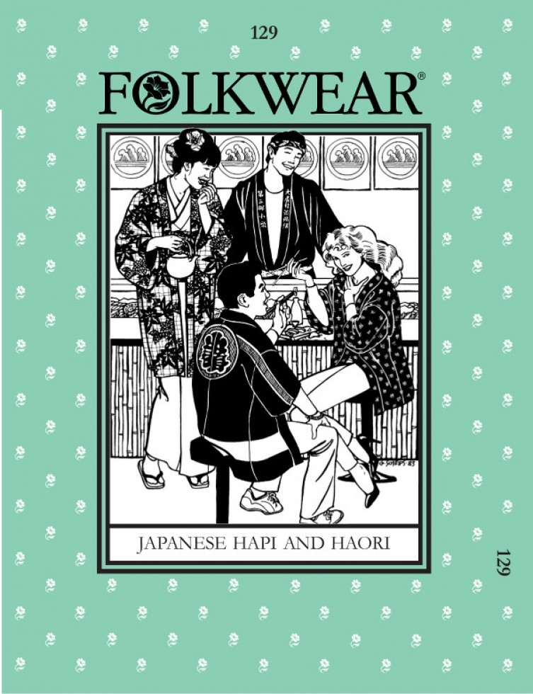 Folkwear Patterns Paper Sewing Pattern Japanese Hapi & Haori