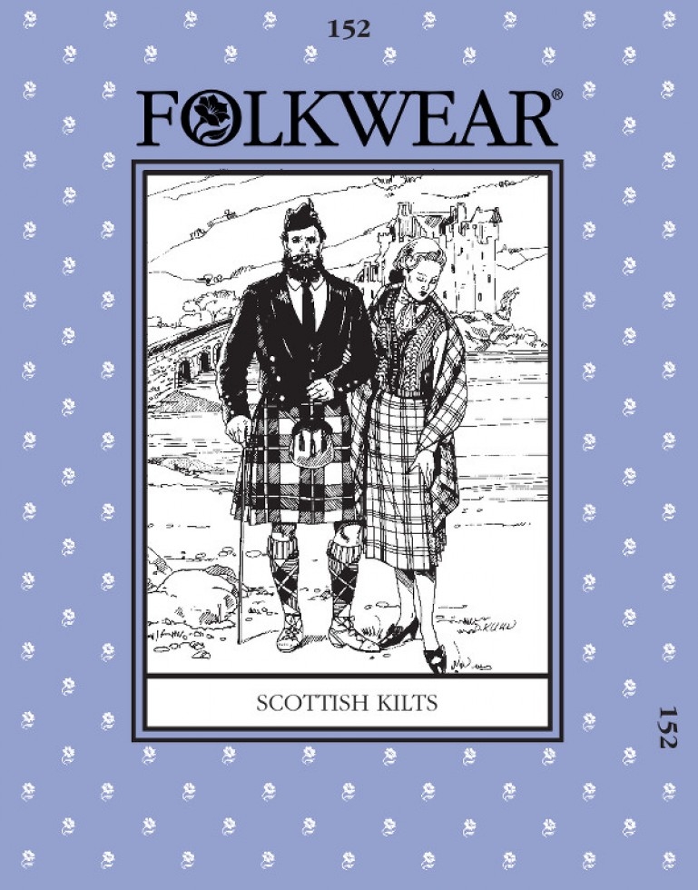 Folkwear Patterns Paper Sewing Pattern Scottish Kilts
