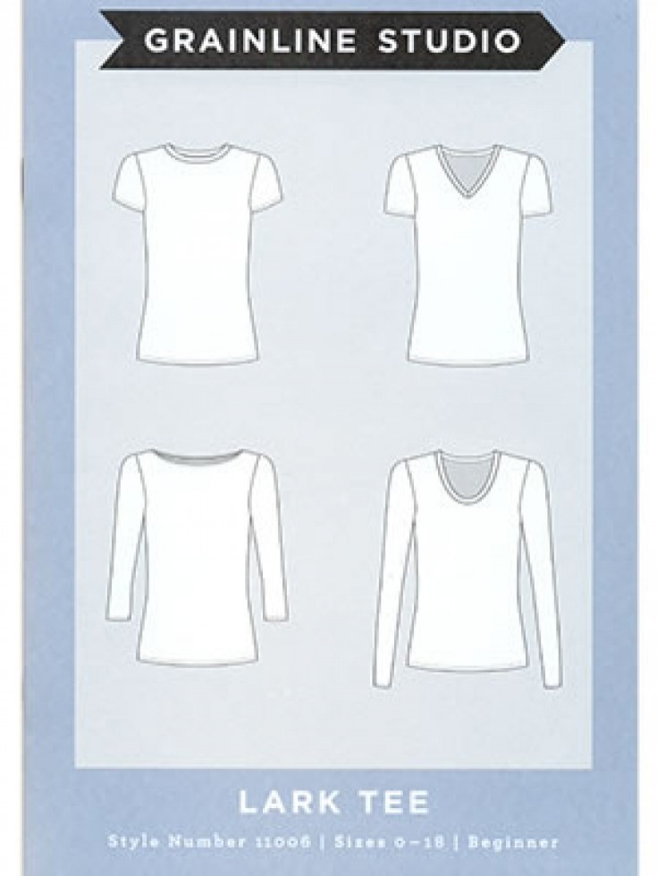 Grainline Studio Paper Sewing Pattern Lark Tee