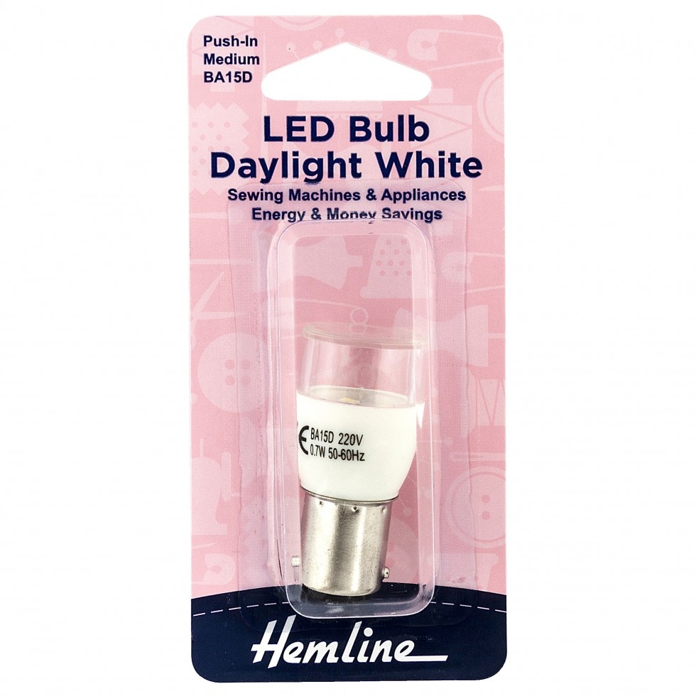 Hemline Bayonet LED Sewing Machine Bulb