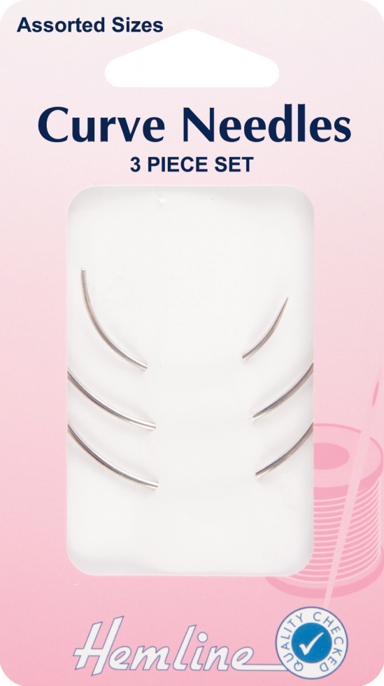 Hemline Curved Sewing Needles