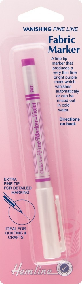 Hemline Fabric Marker Vanishing Fine