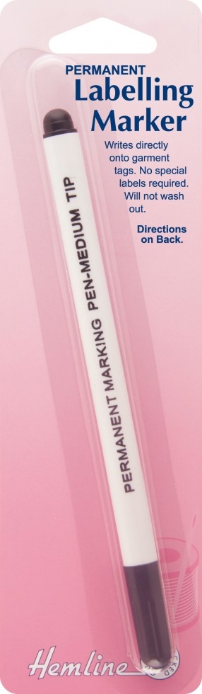 Hemline Name Label Permanent Pen