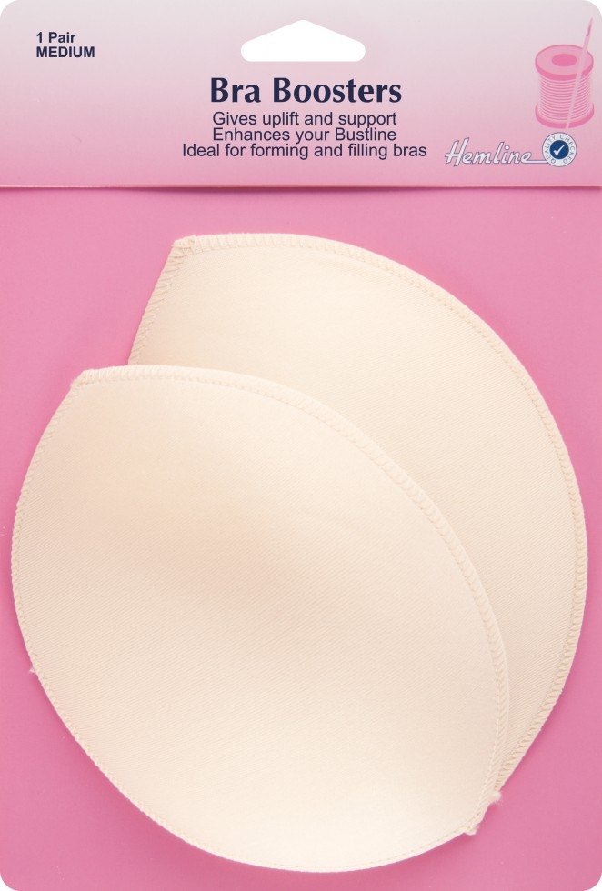 Hemline Bra Boosters Beige