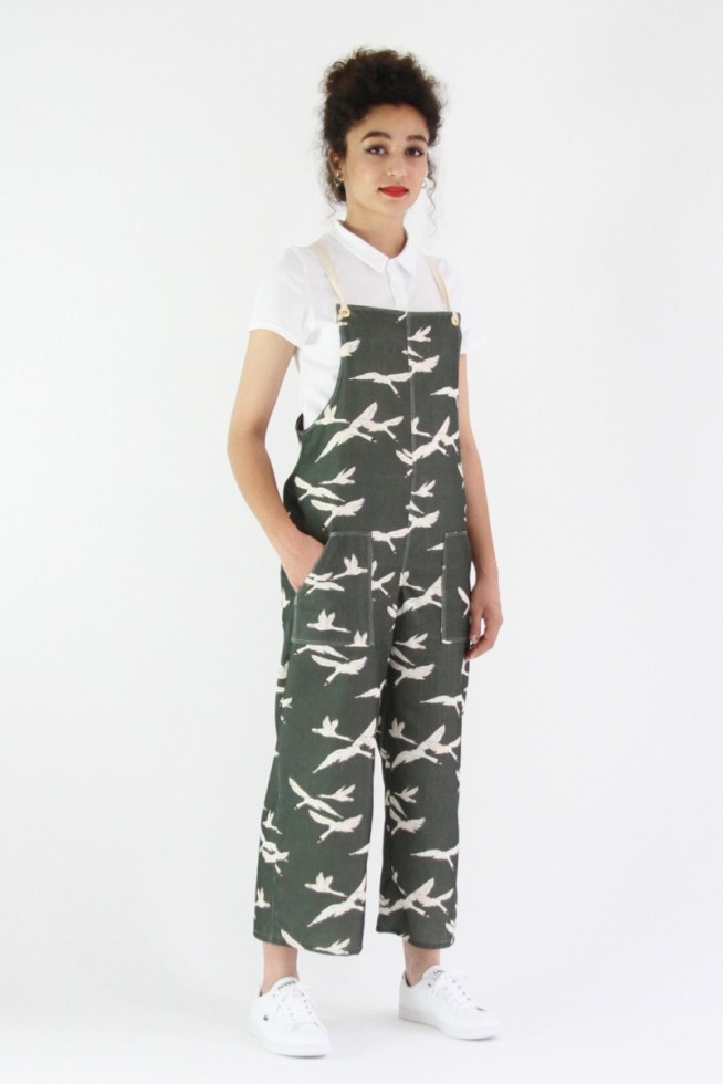 I AM Paper Sewing Pattern Colibri Overalls